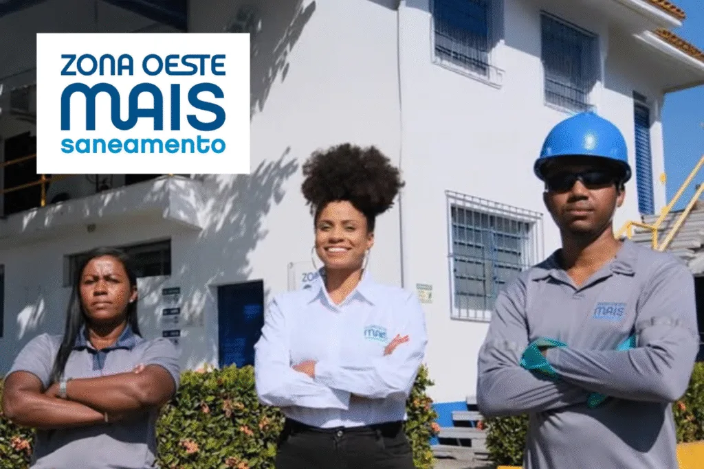 Zona Oeste Mais Saneamento abre vagas de emprego no Rio de Janeiro