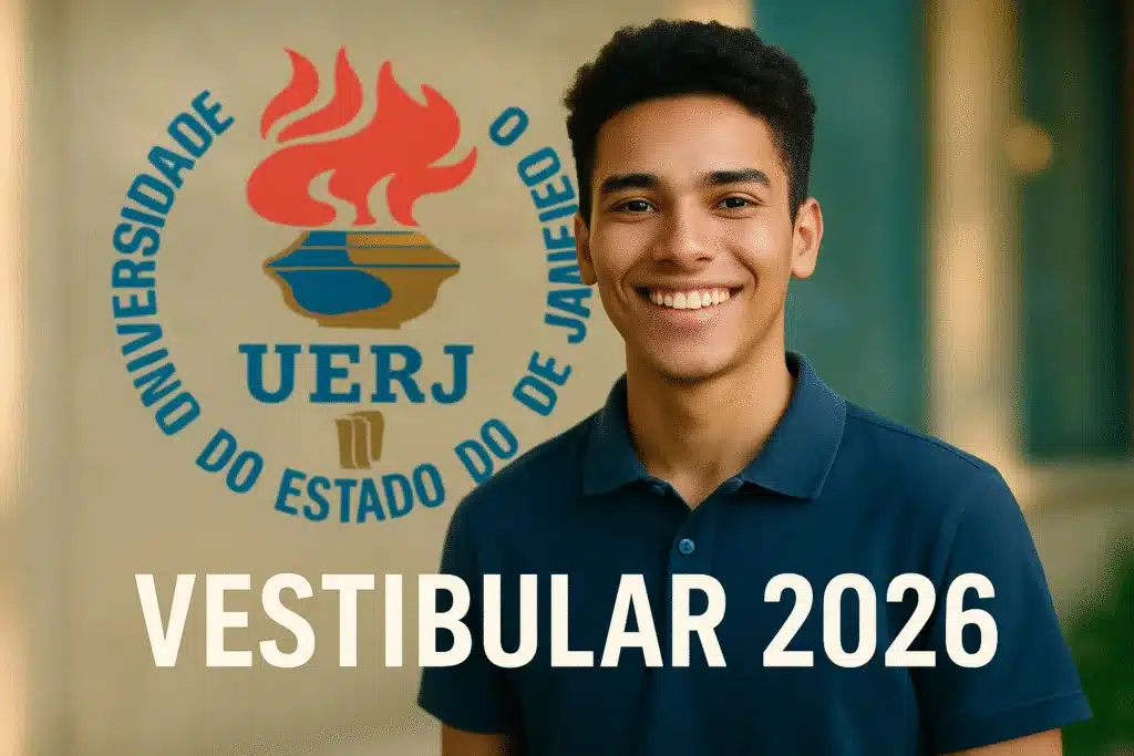 Termina amanhã as inscrições do Vestibular UERJ 2026! 
