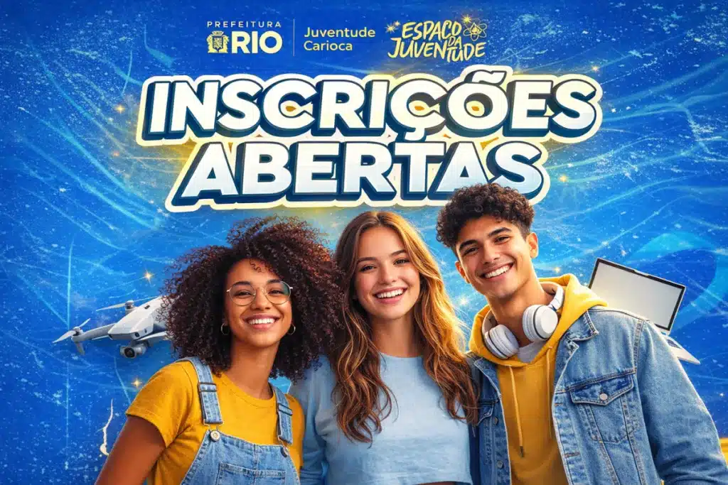 JUVRio transforma pré-carnaval em oportunidade: cursos gratuitos em 7 Espaços da Juventude