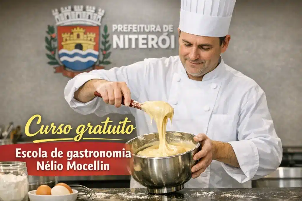 ESCOLA DE GASTRONOMIA DE NITERÓI ABRE 96 VAGAS PARA CURSOS GRATUITOS! Inscrições vão até 16/02