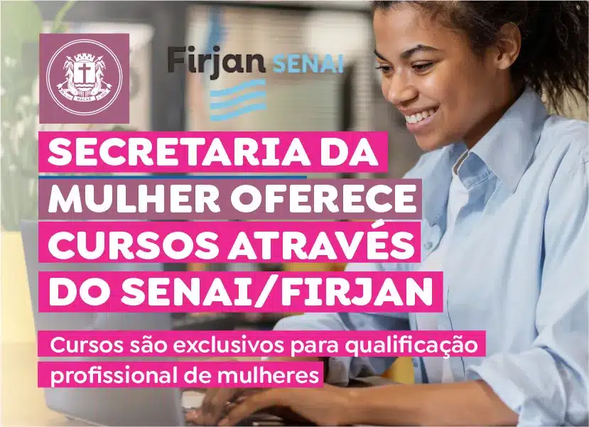 Prefeitura de Macaé oferece 80 vagas em cursos gratuitos para mulheres