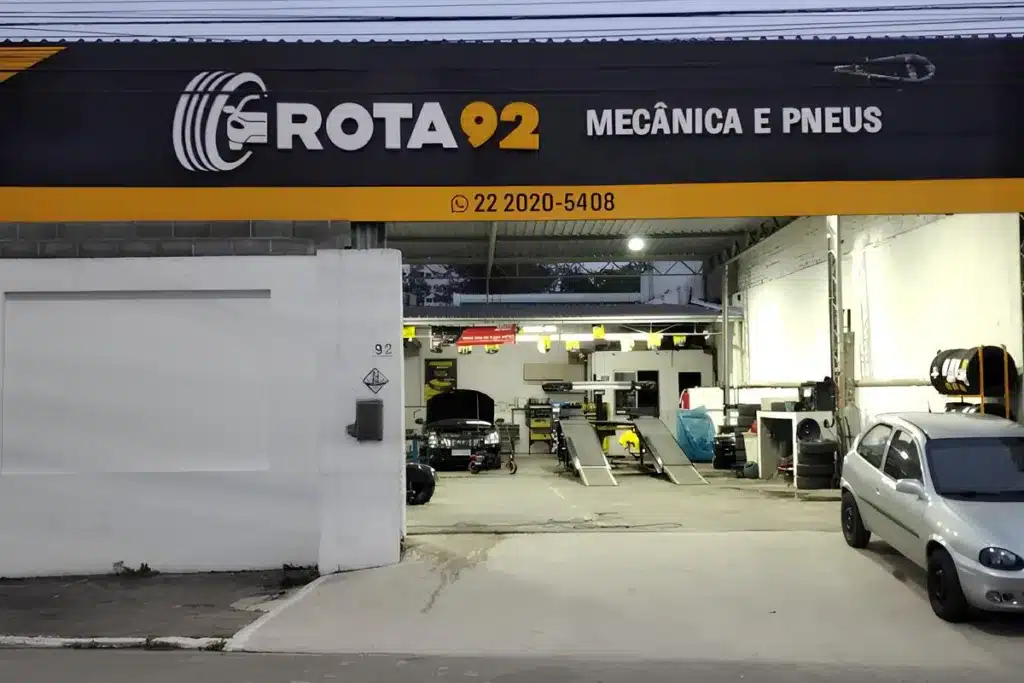 Oficina Rota 92 Mecânica e Pneus abre 6 vagas em Macaé