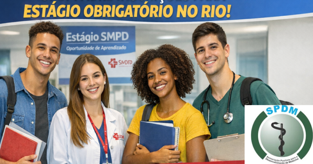 SMPDRIO ABRE INSCRIÇÕES PARA ESTÁGIO OBRIGATÓRIO NO RIO!