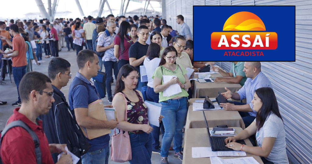 ASSAÍ ATACADISTA REALIZA FEIRÃO DE ENTREVISTAS EM SÃO CRISTÓVÃO NESTA QUARTA 25/03!