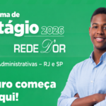 Imagem programa de estágio vagas rede dor 2026
