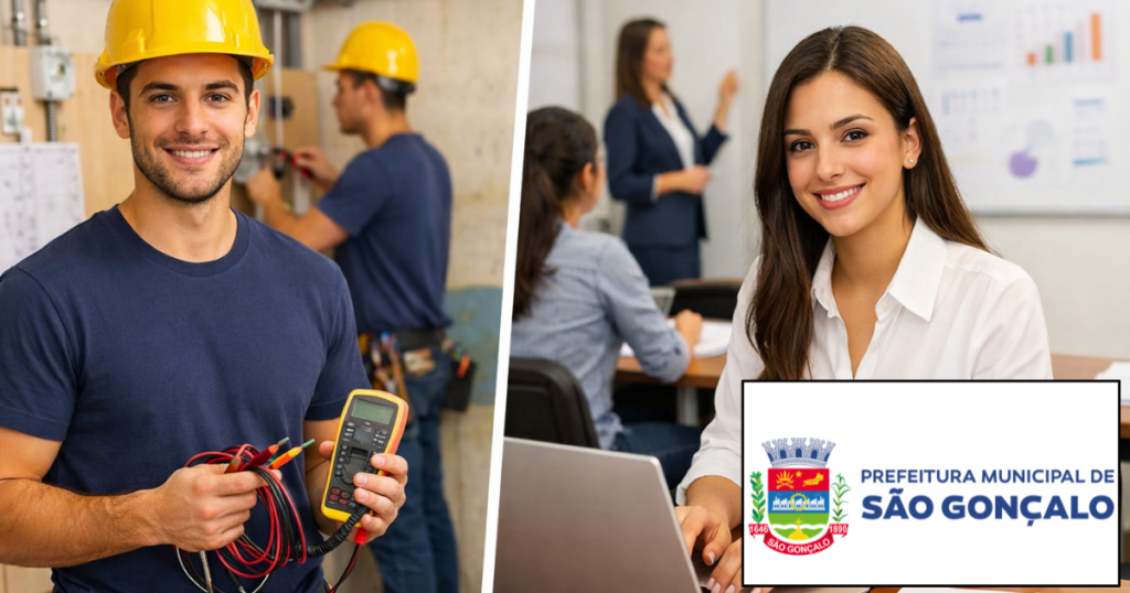 PREFEITURA DE SÃO GONÇALO ABRE INSCRIÇÕES PARA CURSOS GRATUITOS DO SENAI!