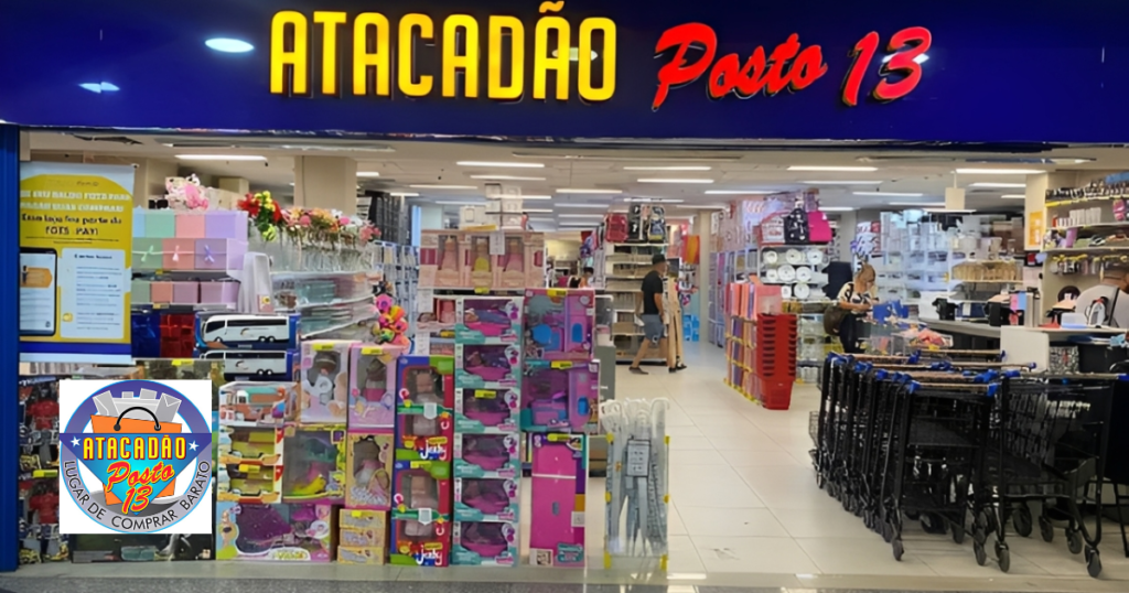 ATACADÃO POSTO 13 DIVULGA VAGAS EM SHOPPINGS DO RIO DE JANEIRO!